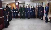 دیدار سردار کرمی با پرستاران مرکز آموزشی درمانی کمالی